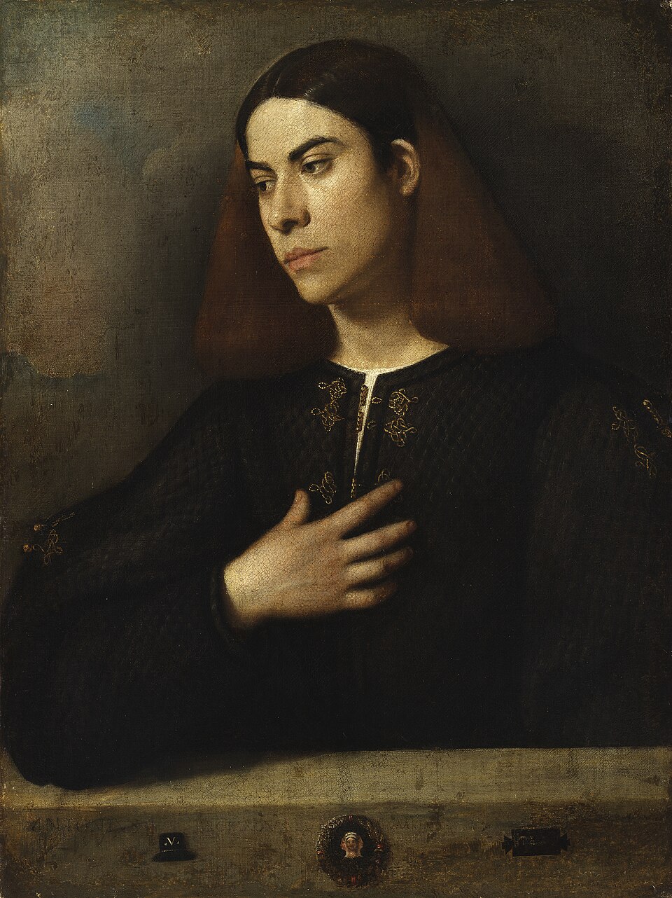 Ritratto di un giovane Giorgione - Museo di Belle Arti - Budapest